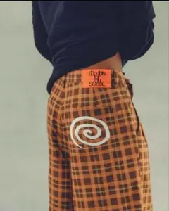 SOL soonerorlater Checked Baggy Shorts