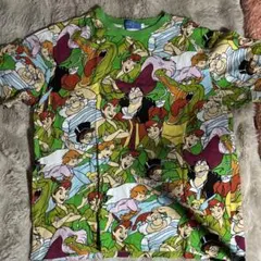 東京ディズニーリゾート ピーターパン Tシャツ XL 総柄