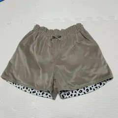 グローバルワーク　女児ショートパンツ（リバーシブル）