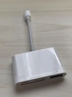 iPhone用 4in1 カードリーダー ライトニング USB SD TF