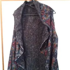 イタリア製 リバーシブル ロングベスト