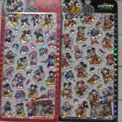 ミッキーマウス ボンボンドロップシール2枚セット