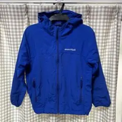 mont-bell Kid's 120 マウテンパーカー　ブルー