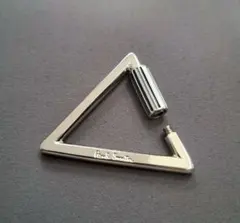 レア 希少カラー　Paul Smith トライアングル キーリング　シルバー