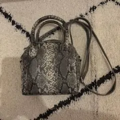 AZUL ショルダーバッグ　ミニ　蛇柄