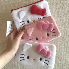 韓国限定　サンリオ　ハローキティポーチ3個セット