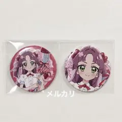 ま*ん様 名探偵プリキュア 小林みくる 缶バッジ 極楽湯 Cute×Sweets 