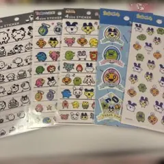 たまごっち4サイズステッカーなど５枚セット