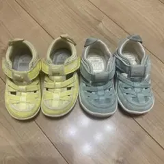 IFMEサンダル 2色セット イエロー・ライトブルー