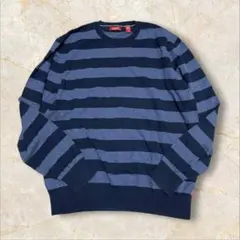 ボーダーニット メンズ