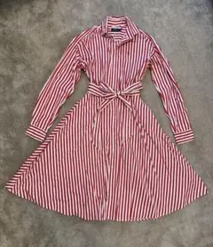 【美品】Polo Ralph Lauren シャツワンピース サイズ2