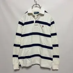 【POLO by Ralph Lauren】 ラガーシャツ　スウェットXS