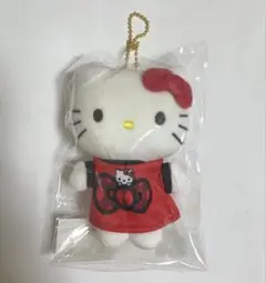浦和レッズ　ハローキティJリーグコラボ　マスコットぬいぐるみキーホルダー