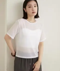 新品　Omekashi NUDEDチュールTのサムネイル