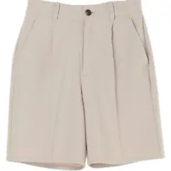 タックハーフカットパンツ