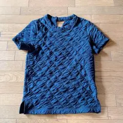 パブリックトウキョウ　シャーリングコンパクトTシャツ　黒