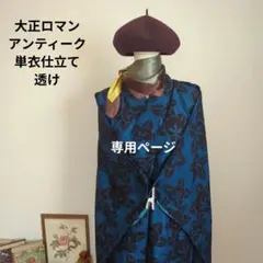 2026年最新】アンティーク 着物 大正ロマンの人気アイテム - メルカリ