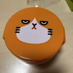 ふてニャン　丸型2段弁当箱 オレンジのサムネイル