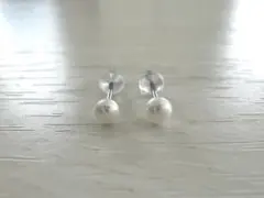 小粒 淡水パール 真珠 ピアス ステンレス ③