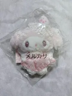 サンリオ　マイメロディ　白いちごのティータイム　マスコットホルダー