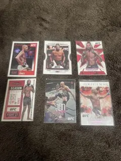 【レア】 UFC カード ピンク　ジョン・ジョーンズ　6枚セット