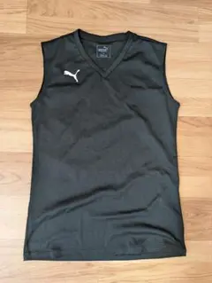 PUMA hummel　ノースリーブ　黒　ハーフパンツセット