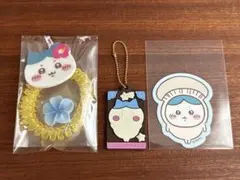 ちいかわ ハチワレ シーサーのおみやげやさん ヘアゴム ステッカー キャラパキ