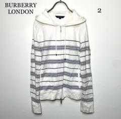 BURBERRY LONDONバーバリーロンドン【2】ロゴ刺繍 パーカーのサムネイル