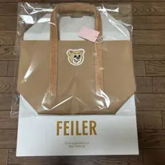 〔未開封、ハンドルカバー付〕FEILER オールドテディ　ベージュ　Lサイズ 未開封、ハンドルカバー付〕FEILER オールドテディ ベージュ Lサイズ