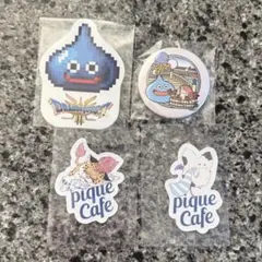 ドラクエ ジェラピケカフェ ステッカー モーモン キラーパンサー