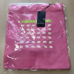 バンコクで購入！ジムトンプソン　トートバッグ♡象柄　おまけシール付のサムネイル