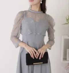 レースボレロ付き 2WAY パーティワンピース LaceLadies