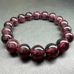 ガーネット ブレスレット 高品質 1点物 10mm パワーストーン 天然石