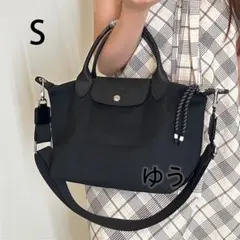 新品未使用 LONGCHAMP ルプリアージュハンドバッグSサイズ黒
