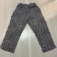 超美品♡gris black グリブラック レオパード ワイドパンツ XL 大人 
