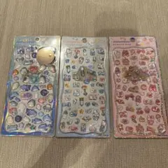 うるちゅるポップシール　マイメロ　ポチャッコ　キティ　サンリオ