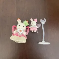 シルバニアファミリー　お空のゆめいろフェアリーキャッスル　人形のみ