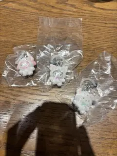 サンリオめじるしアクセサリー ふわふわスノー マイメロディ クロミ　ポチャッコ