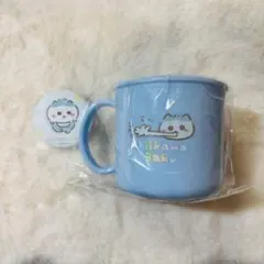 ハチワレ　ChiikawaBaby ちいかわベビー　ノベルティ　コップ　缶バッジ