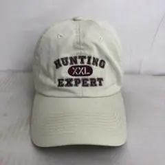 【US古着】HUNTING EXPERT XXL カレッジロゴ キャップ