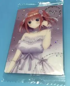 五等分の花嫁　ウエハースカード　中野二乃