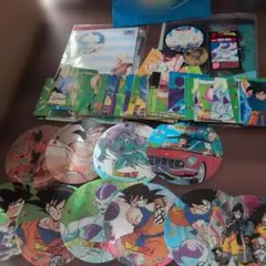 【当時品　未開封】ドラゴンボールZ 面子当て 特賞123等セット 孫悟空　丸面子 当時物 ドラゴンボール メンコくじ 特賞123等セット⑤ 昭和 丸面子 未