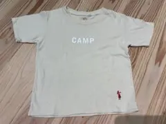 SUNSHINE+CLOUD キッズ Tシャツ CAMP FIRE ベージュ
