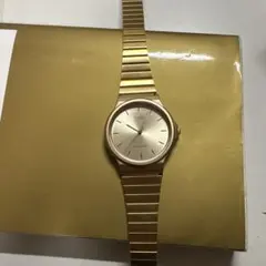 casio クオーツゴールド