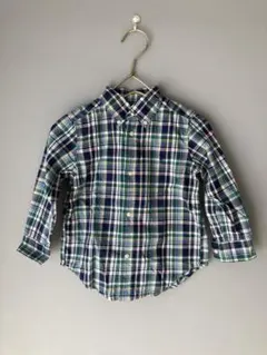 Ralph Lauren キッズ　ボタンダウンチェックシャツ100