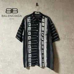 BALENCIAGA バレンシアガ 90s ビンテージ デザインシャツ 半袖のサムネイル