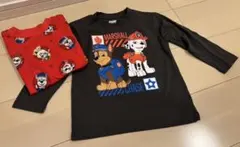 新品未使用　綿100 パウパトロール ロンT セット　95cm