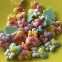 ♡ゆめかわハートスティックデコパ30セット♡