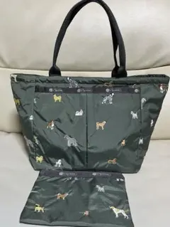 【日本限定】LeSportsac ブリードオブドッグ トートバッグ