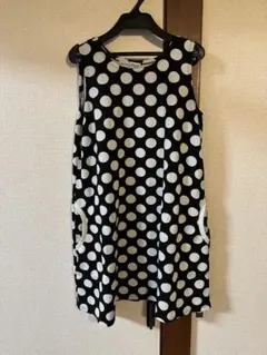 レトロスタイルドットワンピース